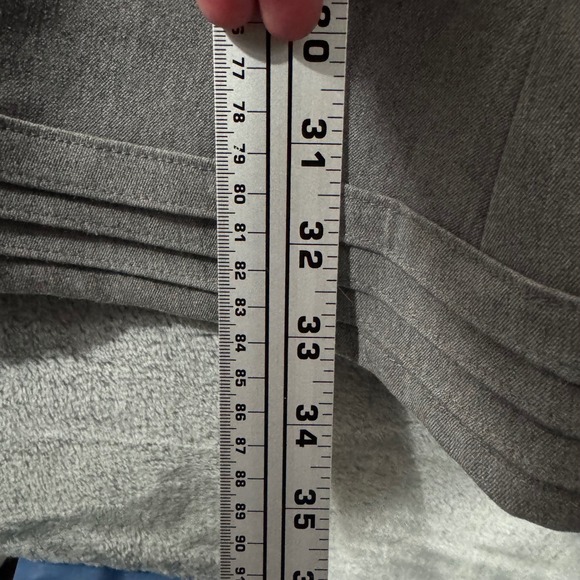 House of CB Cheri French Grey Fitted Mini Dress - Lace Up Back Fit Flare  L+ - Picture 8 of 16